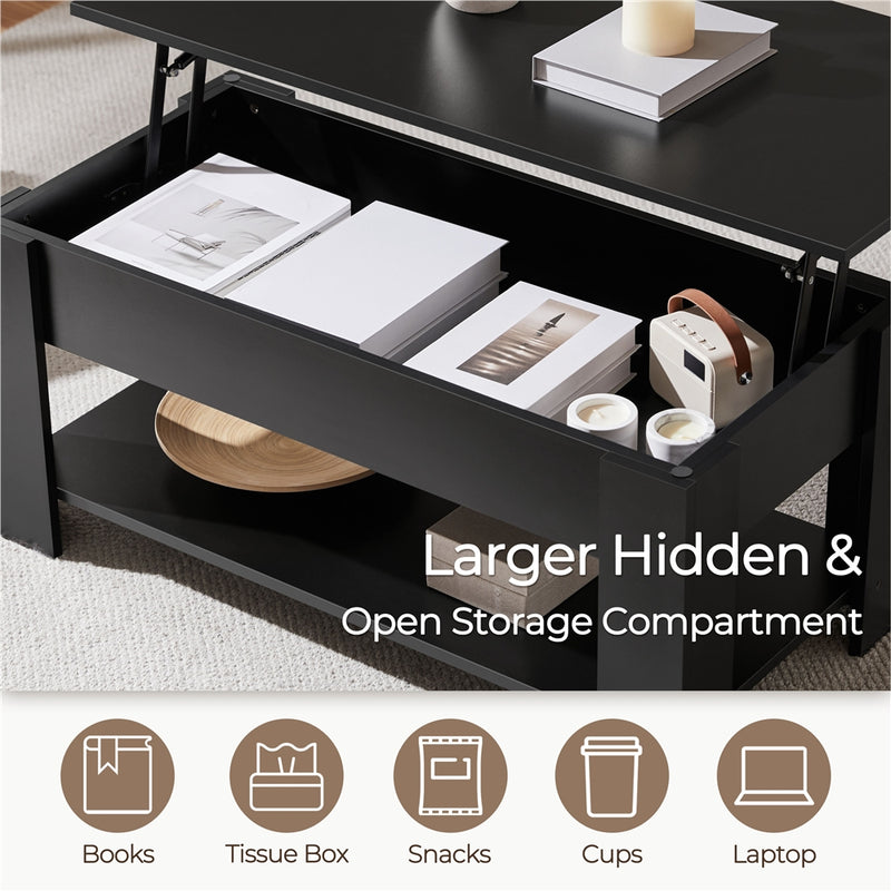 Yaheetech Lift Top Coffee Table