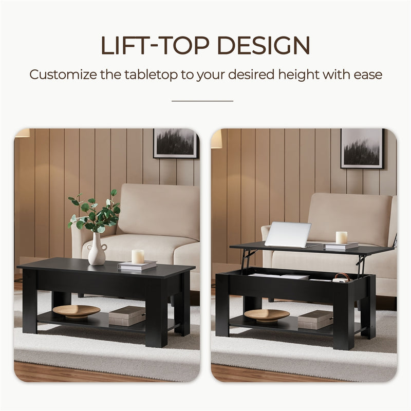 Yaheetech Lift Top Coffee Table