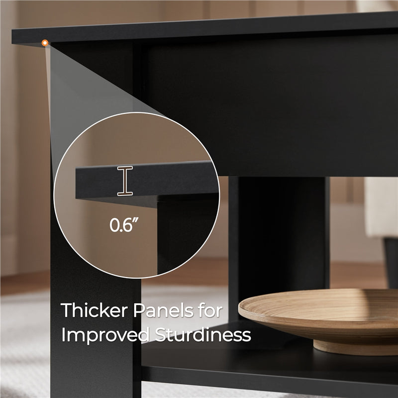 Yaheetech Lift Top Coffee Table