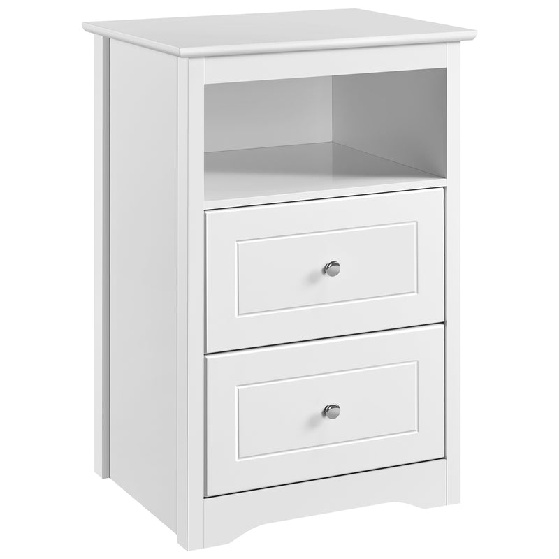 Yaheetech 2-Drawer Modern Style Side Table
