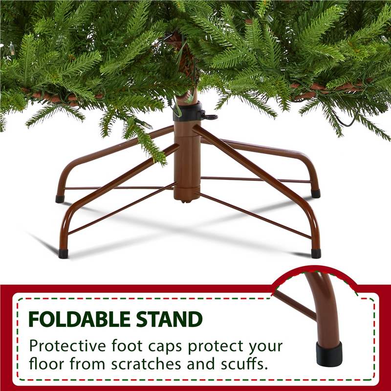 Yaheetech 6FT Pre-lit Artificial Christmas Tree