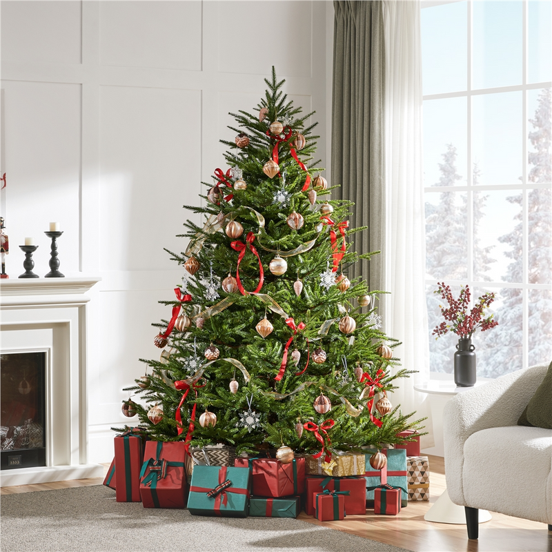 Yaheetech 6FT Pre-lit Artificial Christmas Tree