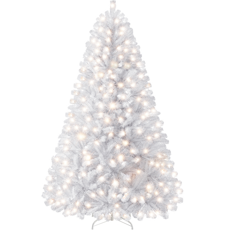 Yaheetech 7.5’ Pre-Lit Artificial Christmas Tree