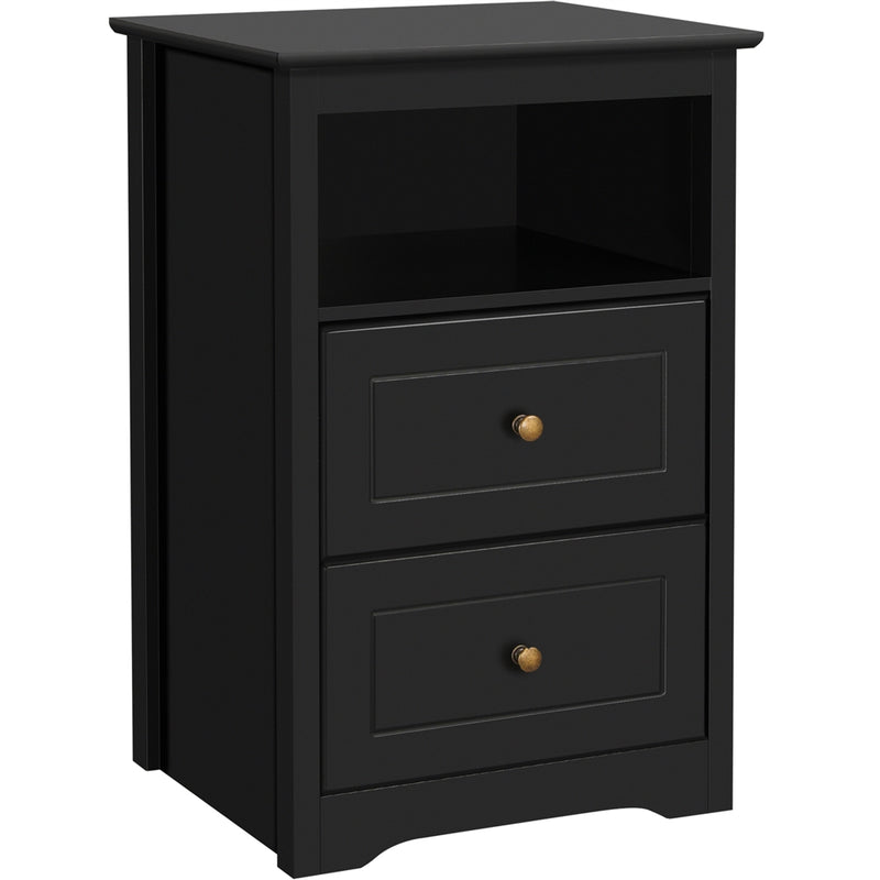 Yaheetech 2-Drawer Modern Style Side Table