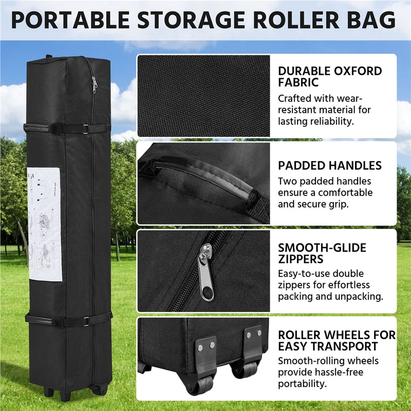 SOBERINE 10x10FT Pop-up Canopy Tent