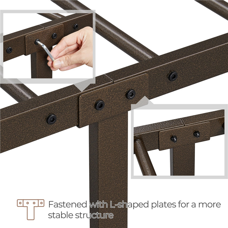 Yaheetech Classic Iron Platform Bed