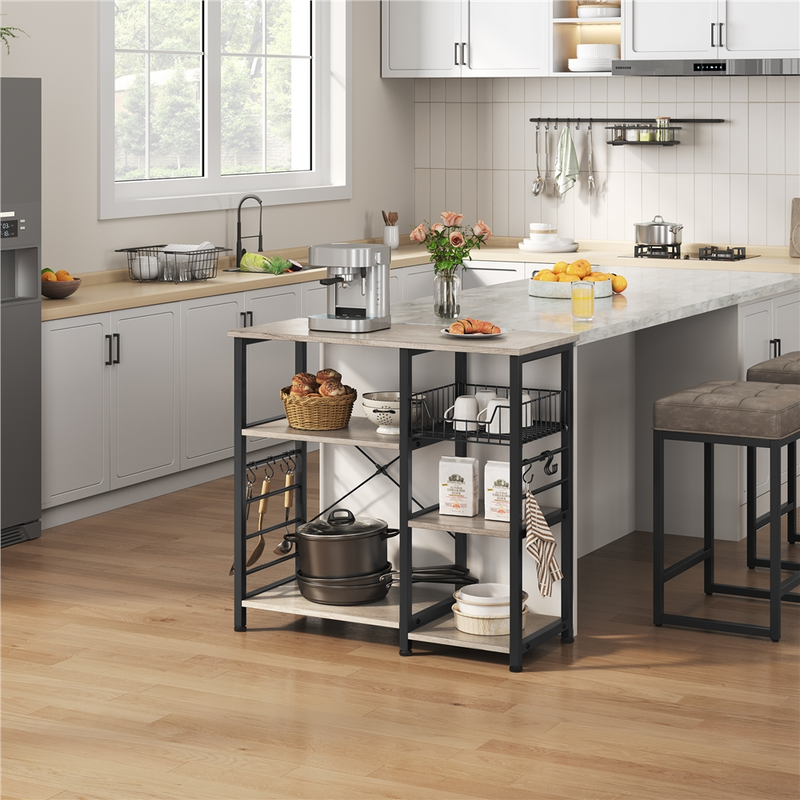 Yaheetech Industrial Rustic Kitchen Baker's Rack