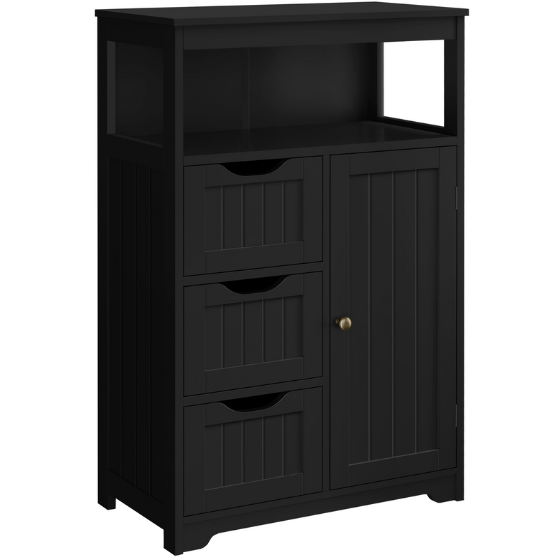 Yaheetech 34″ Tall Bathroom Floor Cabinet