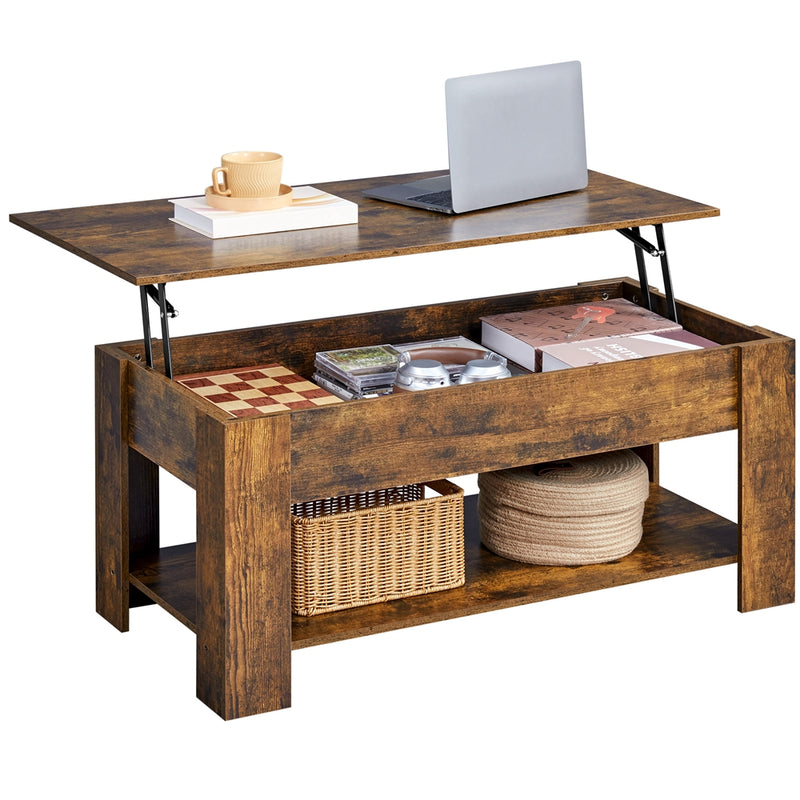 Yaheetech Lift Top Coffee Table