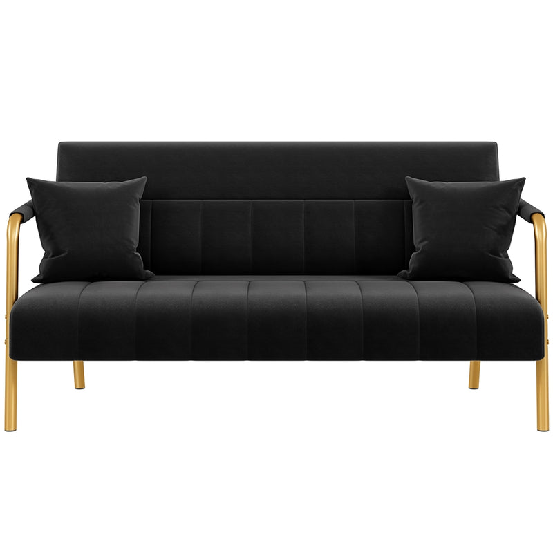 Yaheetech Upholstered Loveseat Sofa