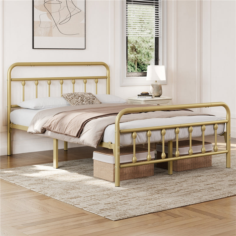 Yaheetech Classic Metal Platform Bed Frame