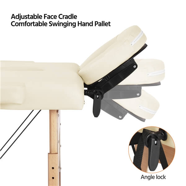 Yaheetech Massage Table Lash Bed