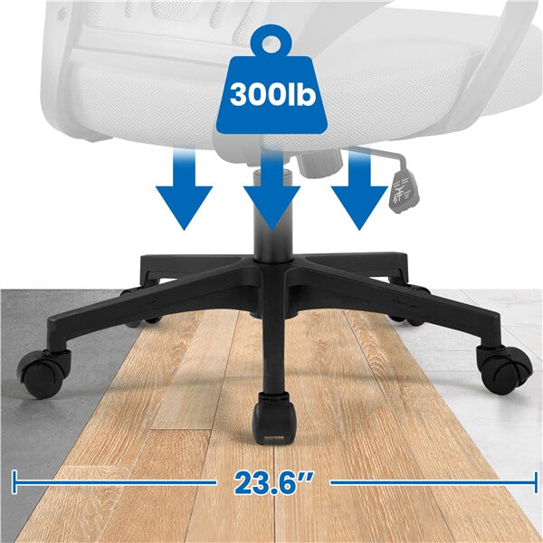 Yaheetech Mid-Back Mesh Office Chair