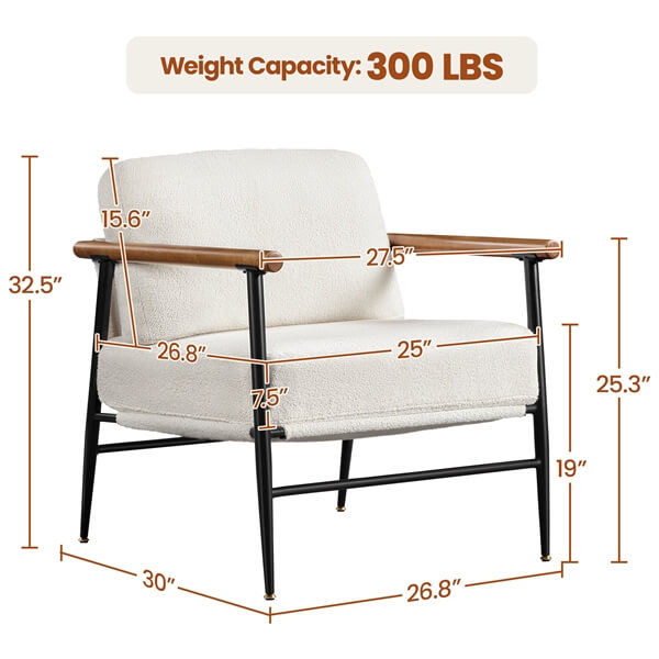 Yaheetech Modern Vanity Chair