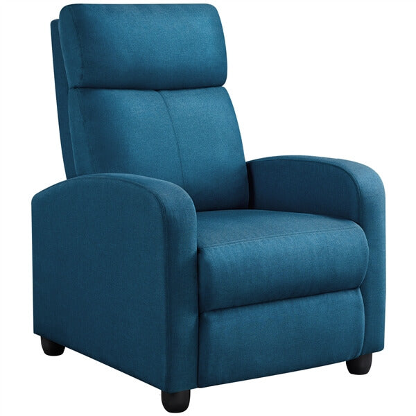 Yaheetech Modern Fabric Recliner Chair