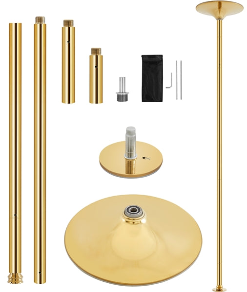 Yaheetech Dance Pole Silver/Gold