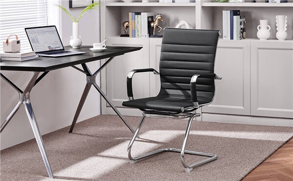 Yaheetech Modern Faux Leather Office Reception Chair