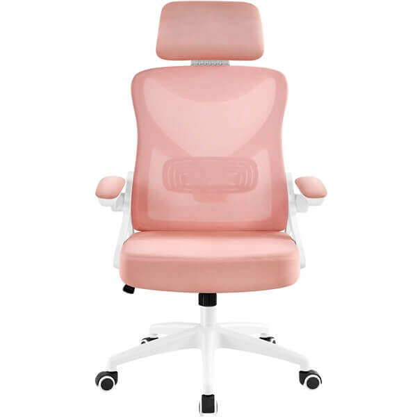 Yaheetech High Back Mesh Office Chair with 90° Flip-up Armrest