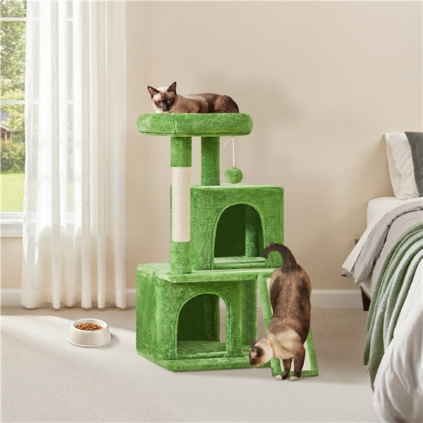 57.5'' Height Cat Tree Condo Kitten Tree Tower