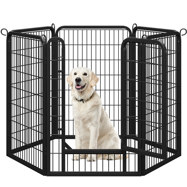 Yaheetech 39.5″ Tall 2/6 Panels Dog Playpen