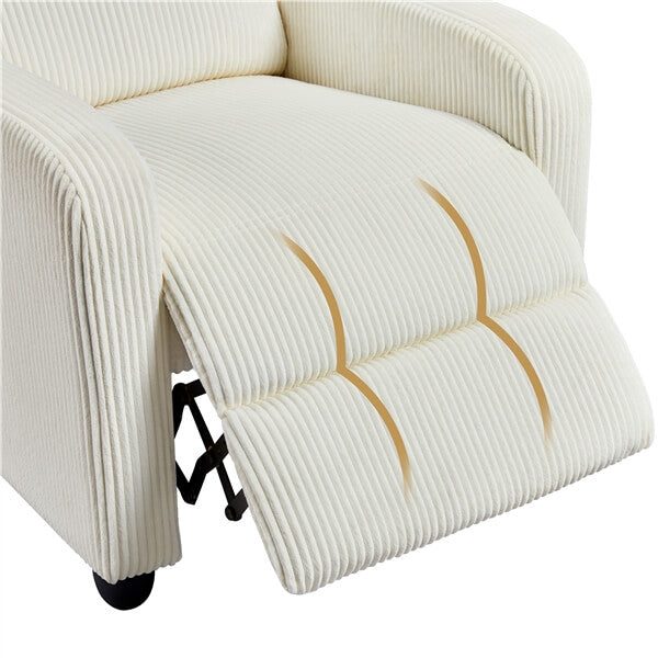 Yaheetech  Recliner Chair Corduroy Recliner Sofa