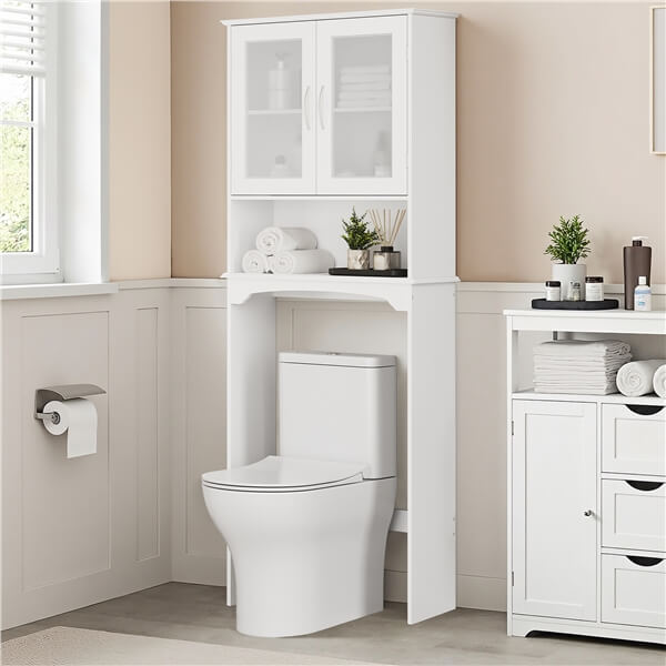 Yaheetech Over The Toilet Storage Cabinet