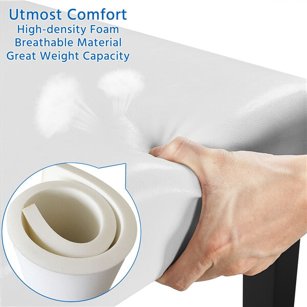 Yaheetech Dining Chairs Set of 4 PU Leather Upholstered Parsons