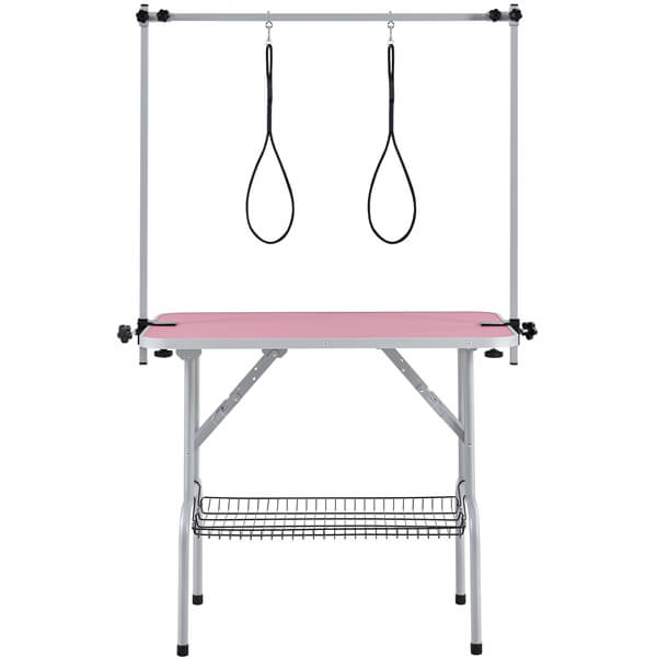 Yaheetech 46'' Pet Grooming Table for Large Dogs Maximum Capacity Up to 265Lb