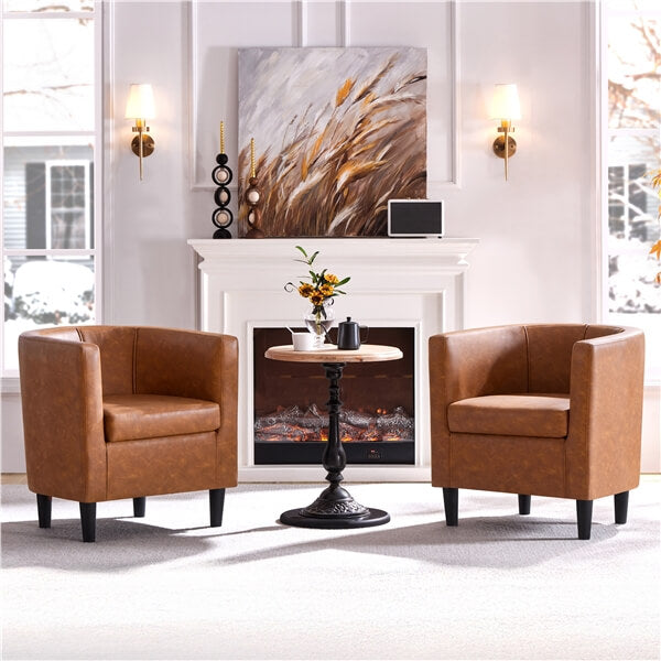 Yaheetech  Barrel-shaped Chair