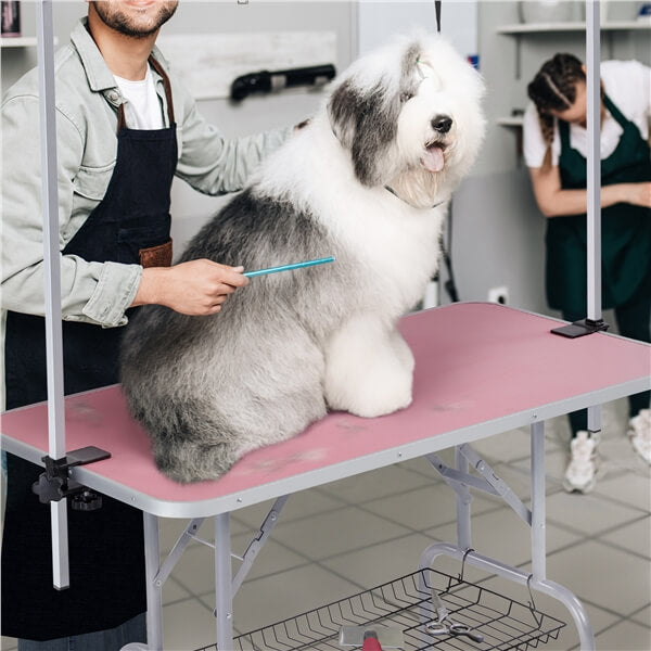 Yaheetech 46'' Pet Grooming Table for Large Dogs