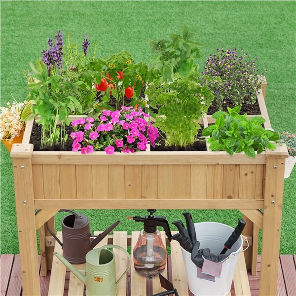 Yaheetech Yaheetech 36'' Hx25'' Wx37'' L Raised Garden