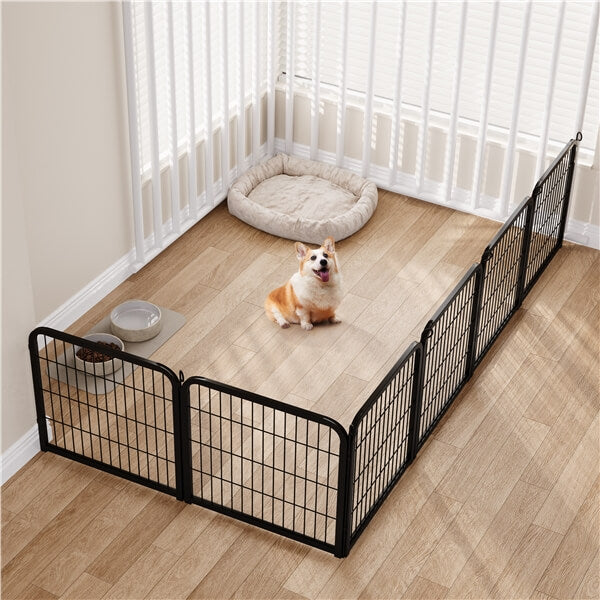 Yaheetech Dog Playpen, 24 inch 2 Panels Dog Pen