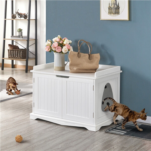 Yaheetech Cat Litter Box Enclosure