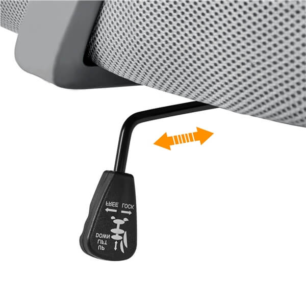 Yaheetech Computer Mesh Chair with Flip-up Arms Adjustable Height
