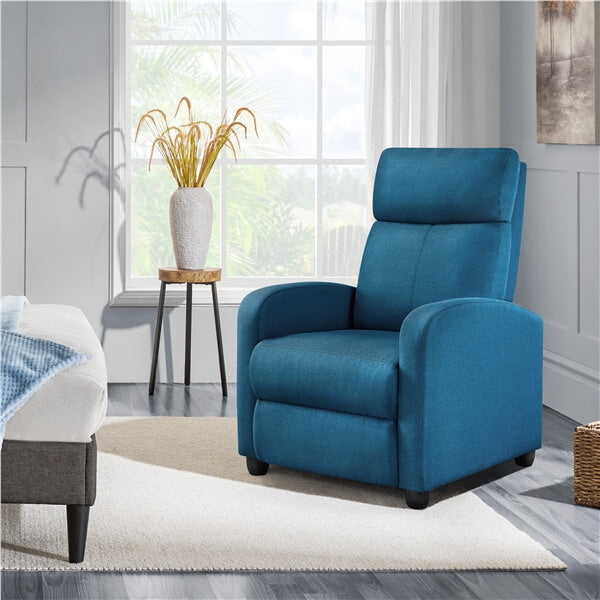 Yaheetech Modern Fabric Recliner Chair