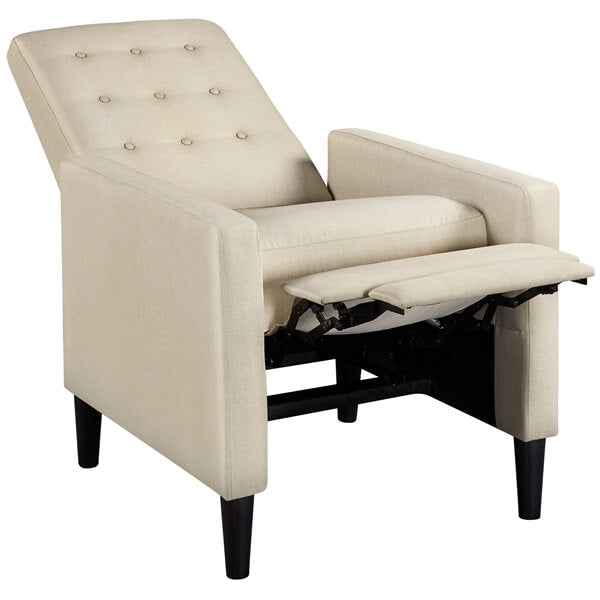 Yaheetech Fabric Recliner Chair Mid-Century Modern Recliner