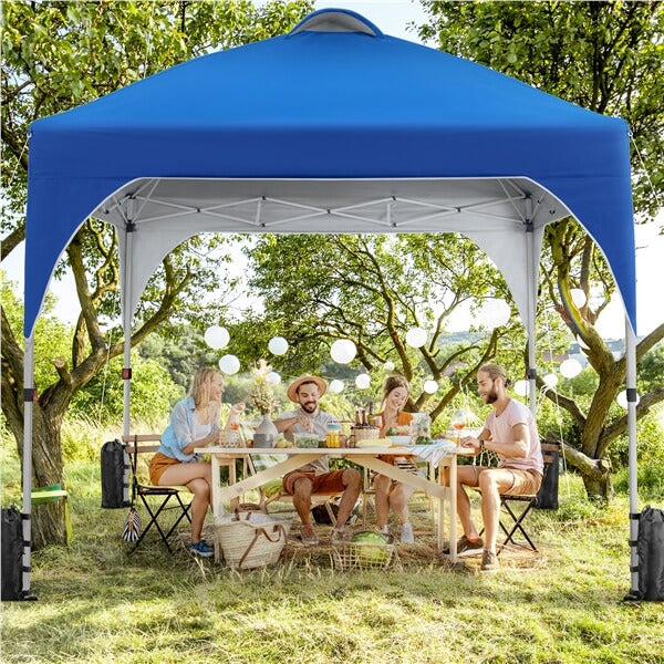 pitch and go pop up tent 2.5m x 2.5m Metal Gazebo Yaheetech