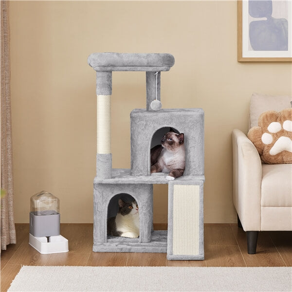 Cat Tree Multilevel Cat Tower with Double Condos Cat Houses