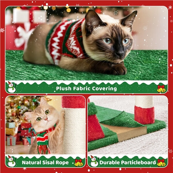 54.5'' Tall Cat Tree Condo Kitten Tree Tower