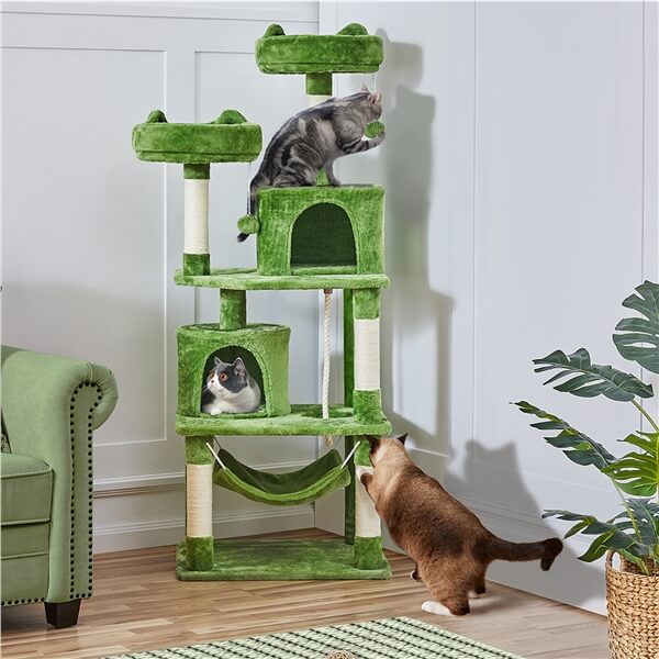 Yaheetech 63″ H Multi-Level Cat Tree