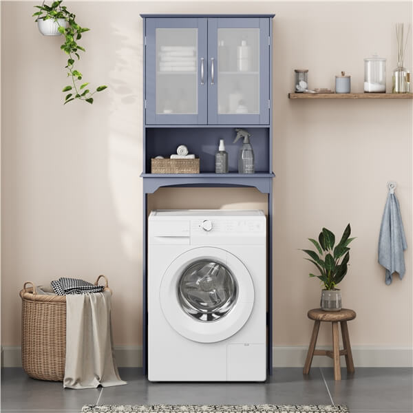 Yaheetech Modern Over The Toilet Storage Cabinet