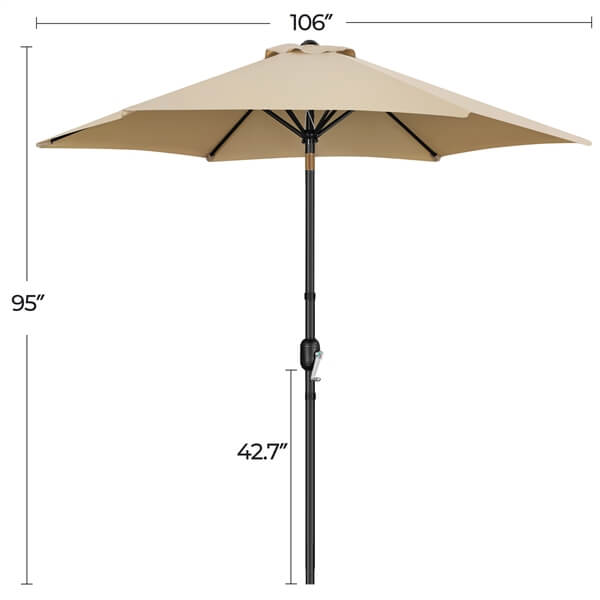 9 foot patio umbrella sunbrella