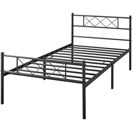 steel bed frame king