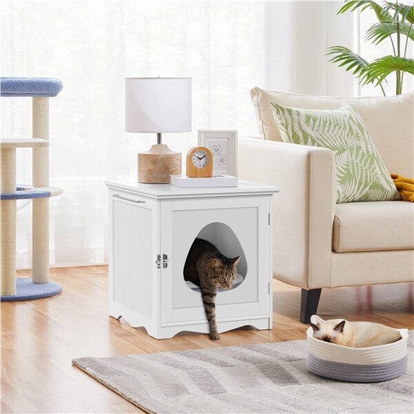 Yaheetech Enclosed Litter Box