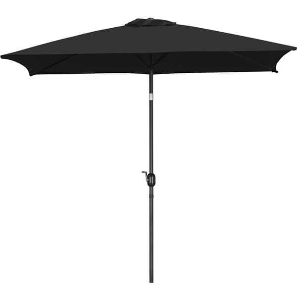Yaheetech 6.5x10FT Rectangular Outdoor Patio Umbrella