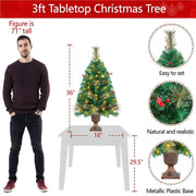 3ft Tabletop Christmas Tree *2