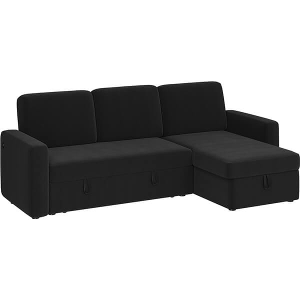 4-seat Fabric Convertible Sofa