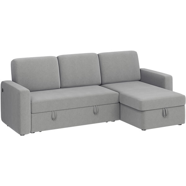 4-seat Fabric Convertible Sofa