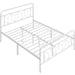 metal bed frame for twin bed