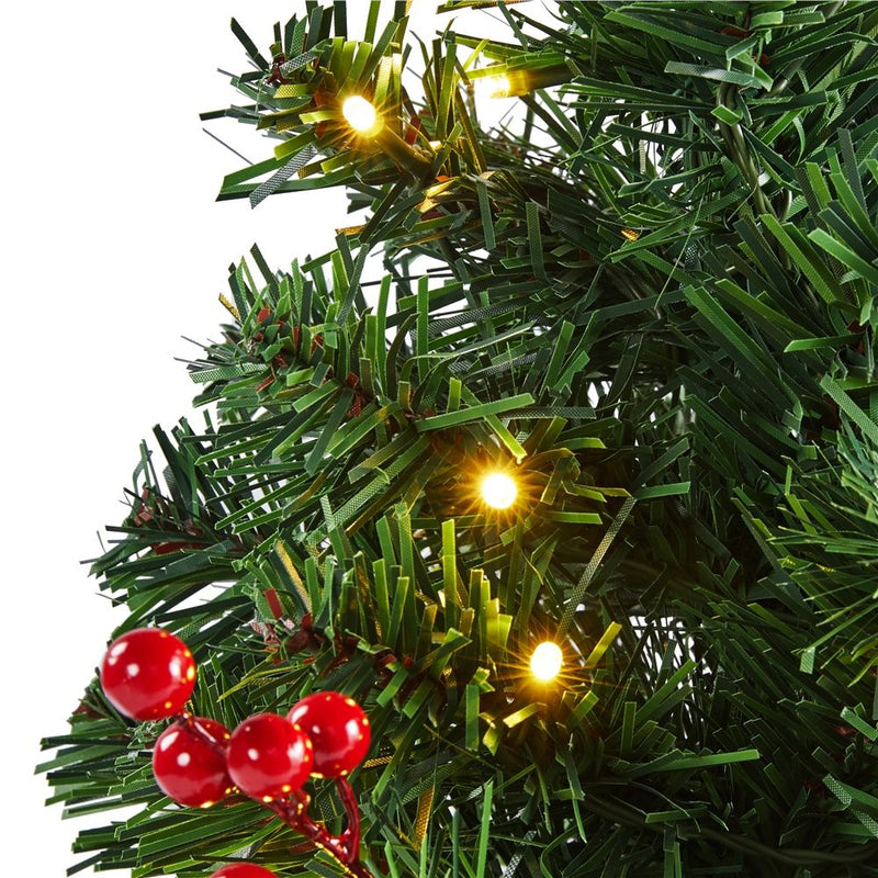 Yaheetech 3ft Tabletop LED Light Mini Christmas Tree